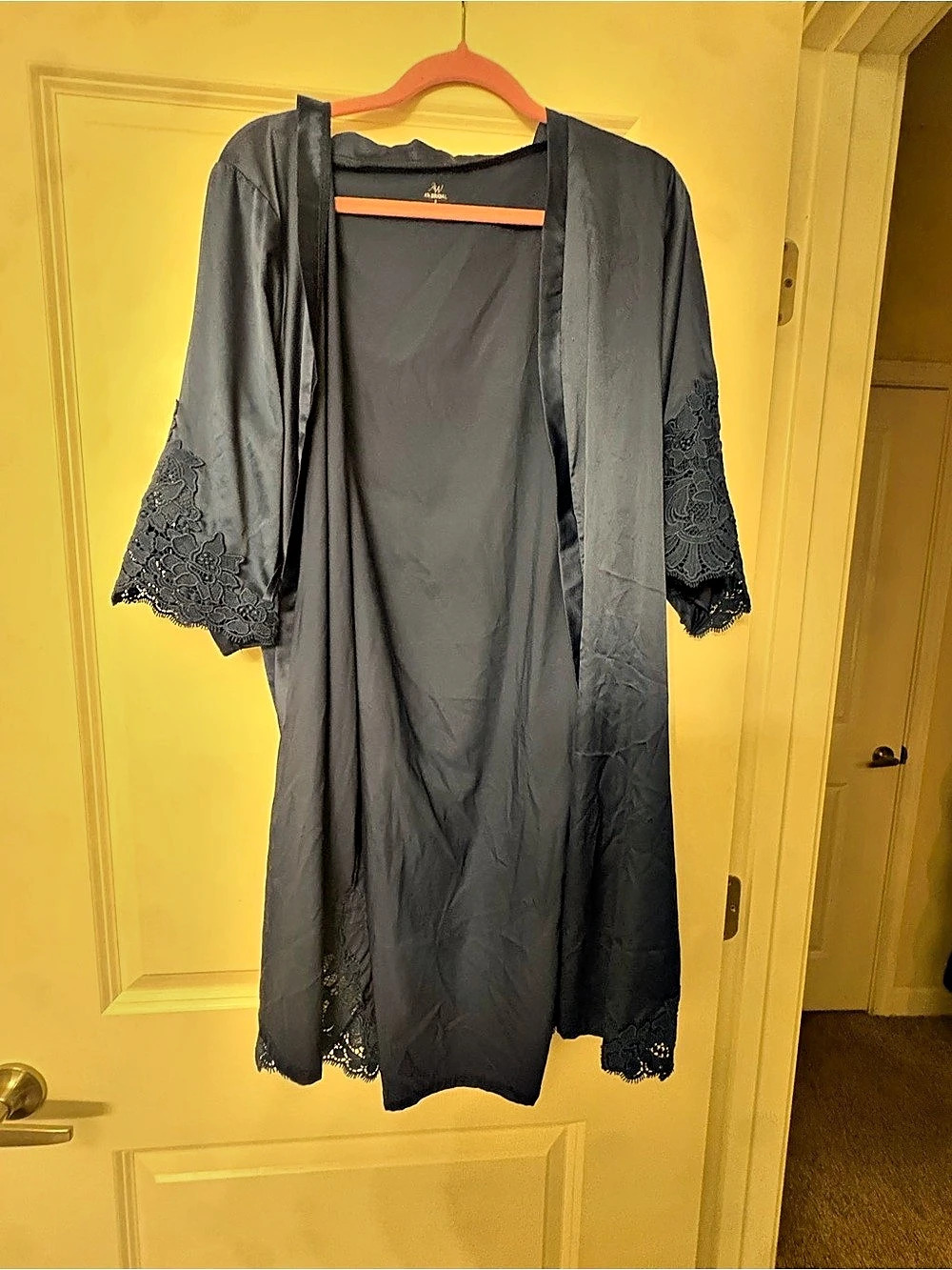 AW Bridal Lace Chemise in Blue Size Small Like New